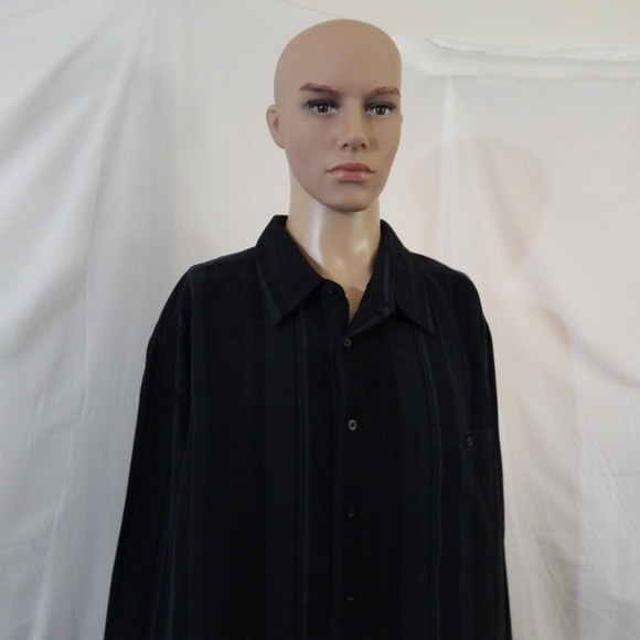 Haggar Other - Men's NWT Haggar Size 3XLT Dress Casual Shirt NEW